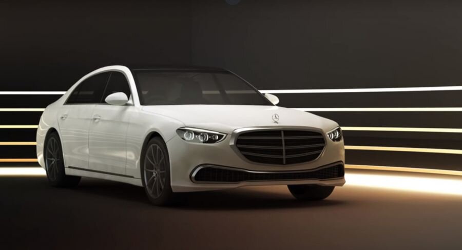 Концепт Mercedes Vision EQS, представленный во Франкфурте в 2019 году