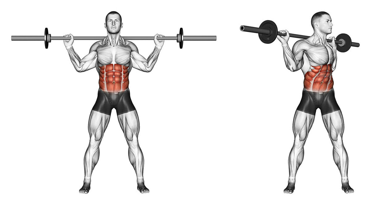 Тренируем мышцы кора. 10 Эффективных упражнений.