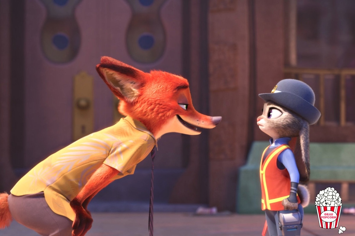 Кадр из анимационного фильма «Зверополис»