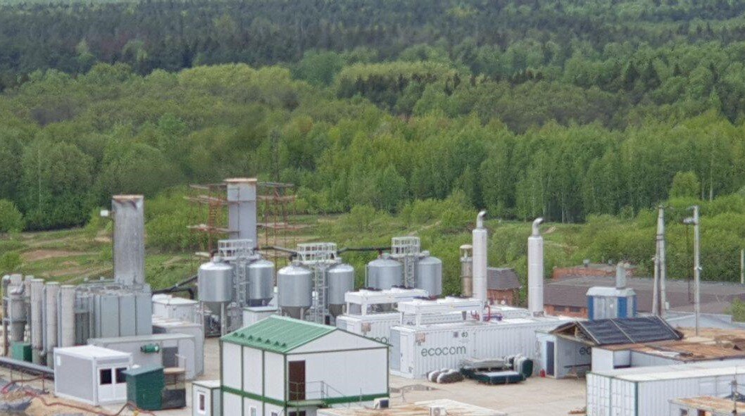 Станция по обезвреживанию свалочного газа на рекультивированном полигоне "Кучино"