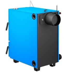 горизонтальный выход с шибером, идёт в комплекте