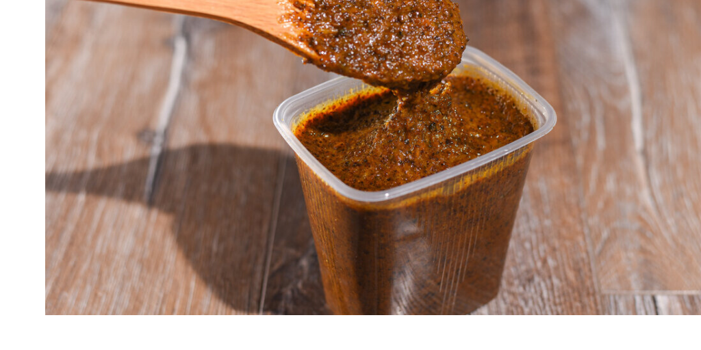 Паста из пчелиного хлеба.