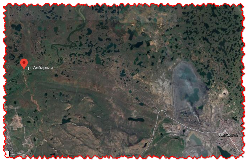 река Далдыкан и река Амбарная 