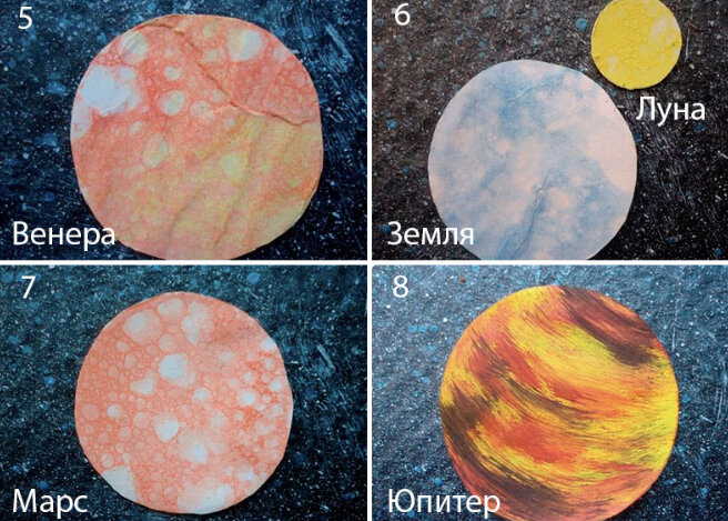 Поделки солнечной системы из пластилина на бумаге: идеи по изготовлению своими руками (43 фото)