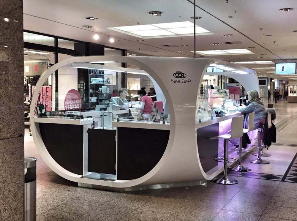 Готовый дизайн проект Nail bar в СПб