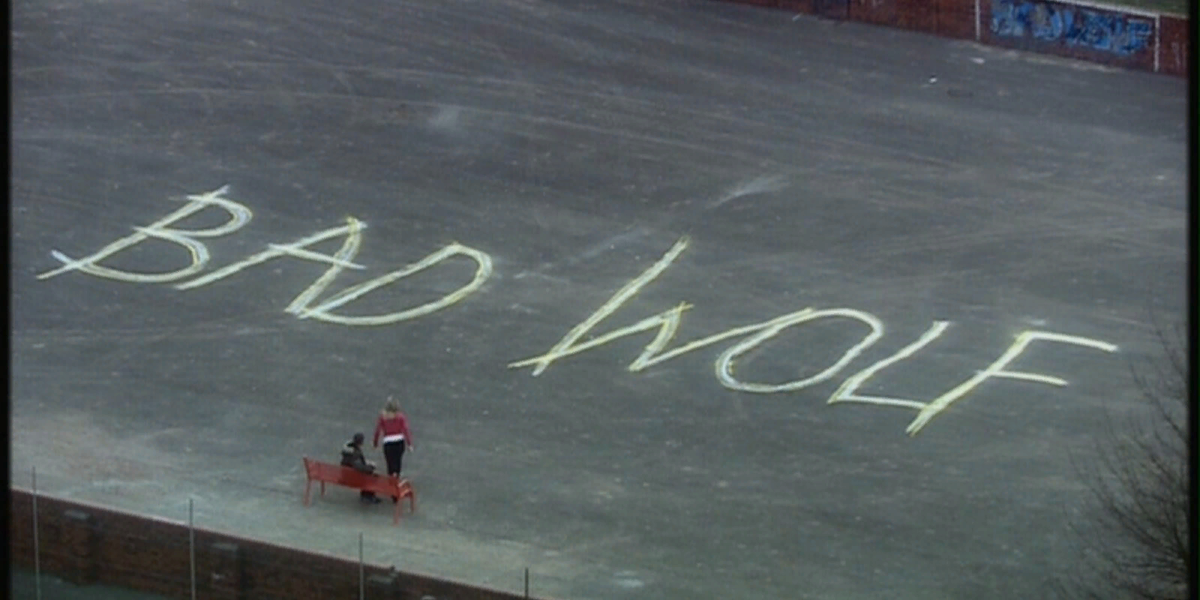 Надпись "Злой Волк"