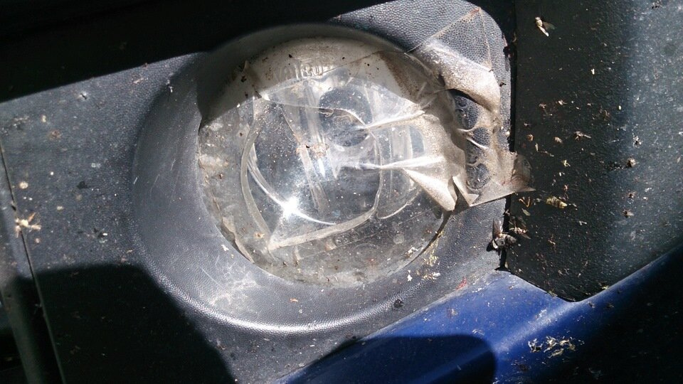 штатные туманки Renault 