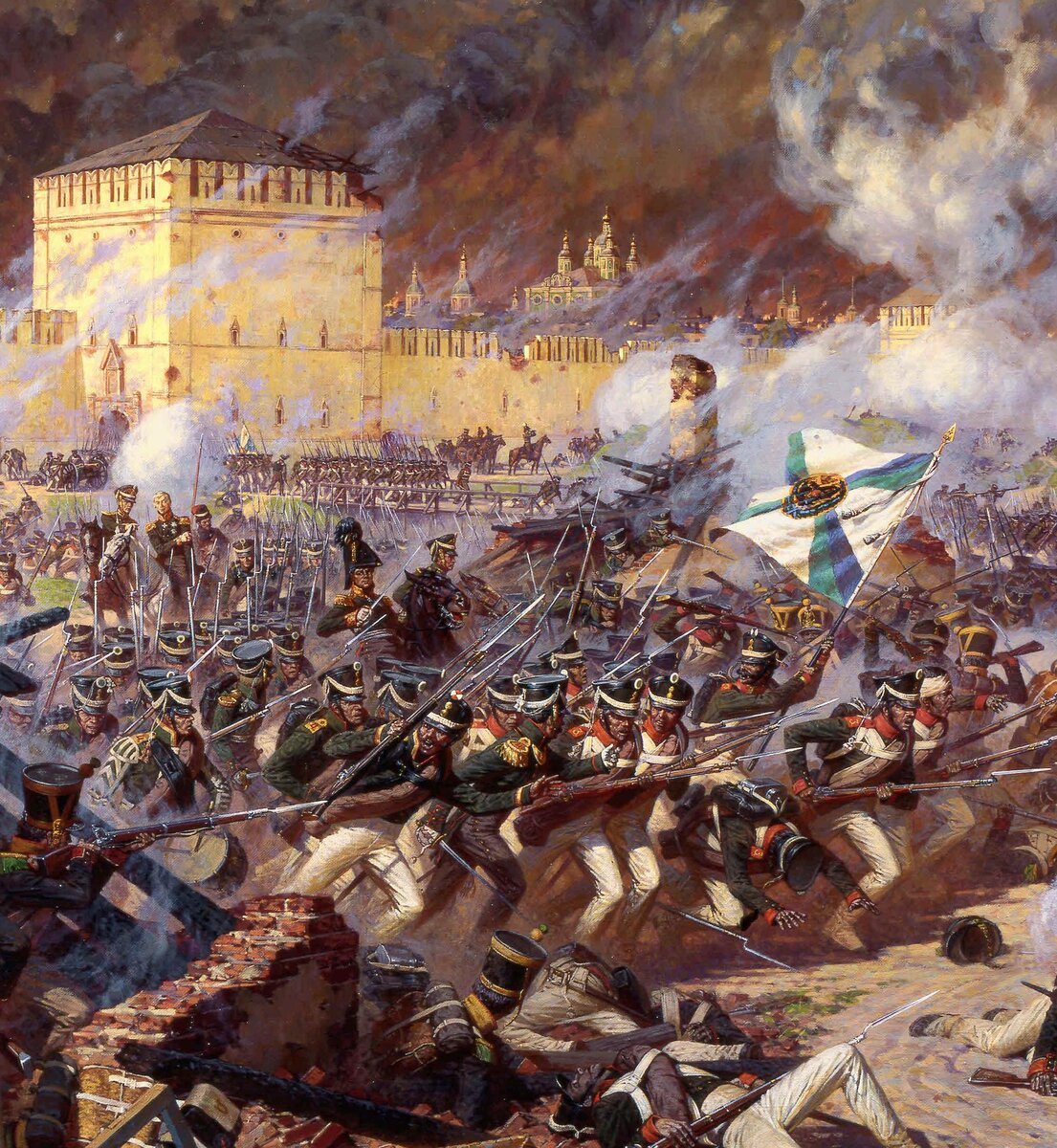 Наполеон в Смоленске 1812