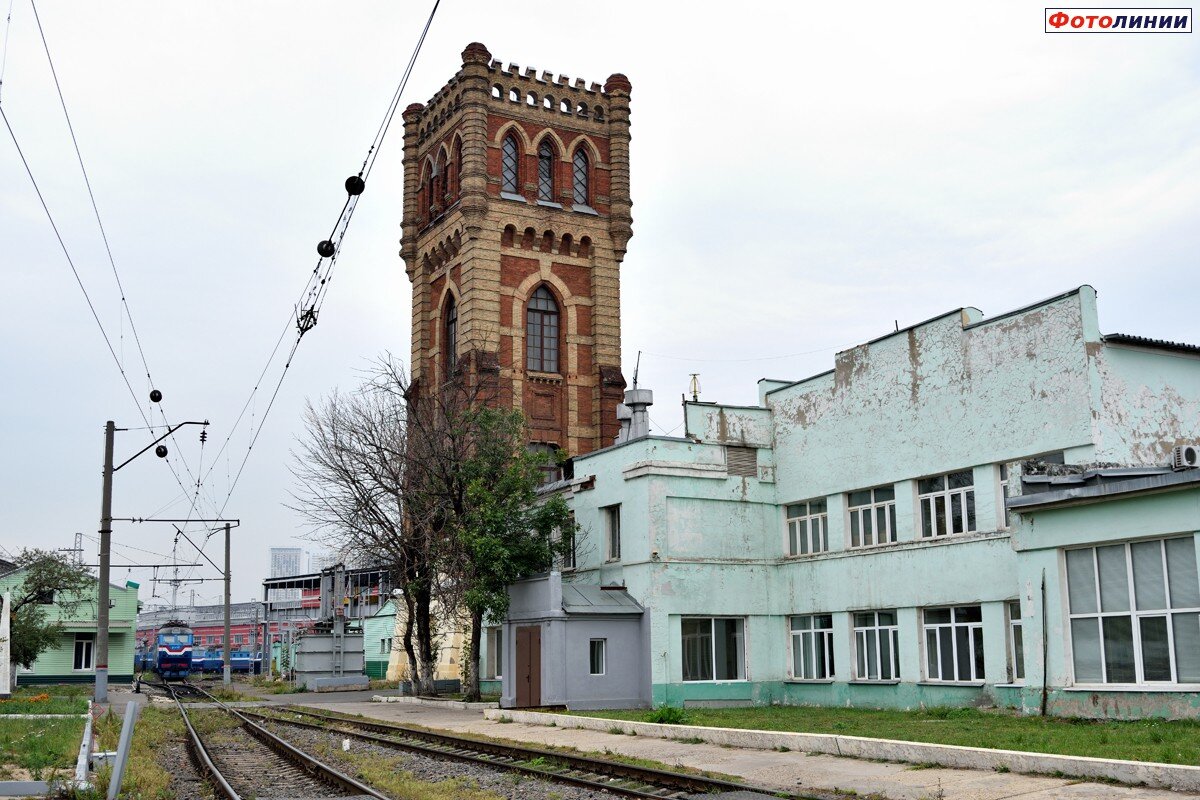 Водонапорная башня в депо имени Ильича в Москве. Фото: railwayz.info 