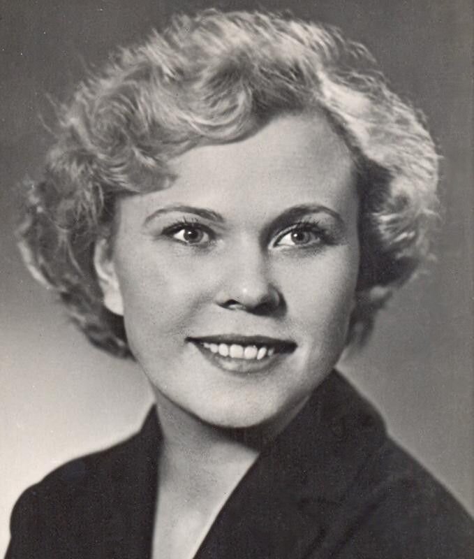 Римма Шорохова в молодости