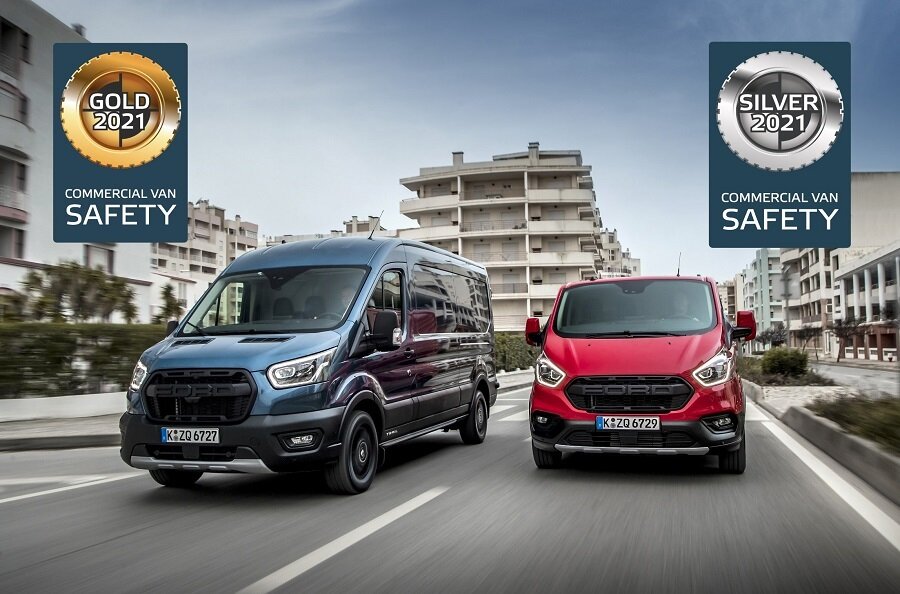 Семейство фургонов Ford Transit признали самым безопасным в Европе