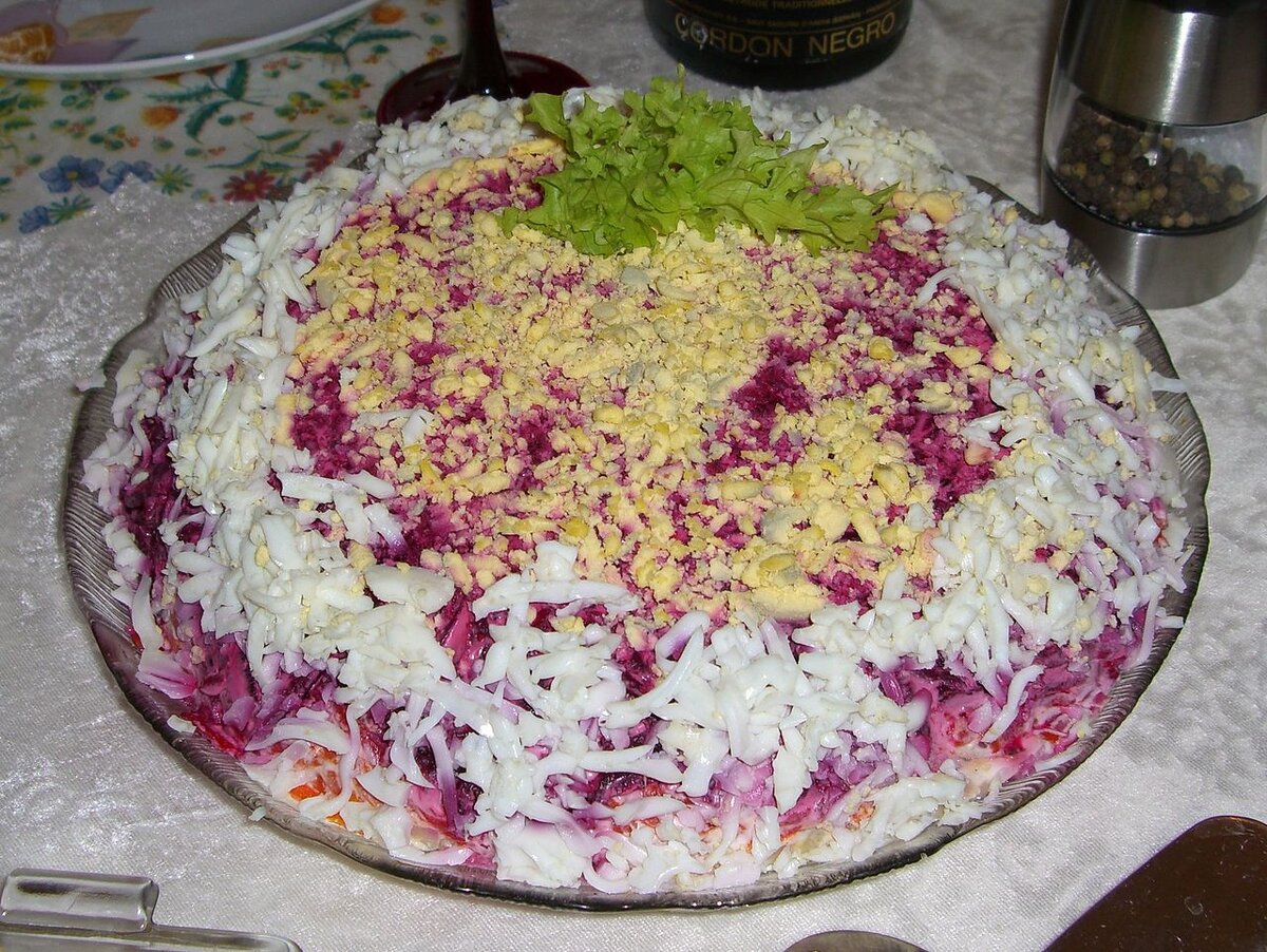 шуба салат классический фото