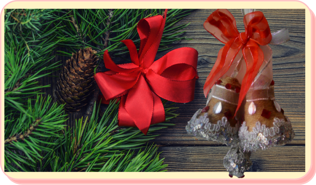 Простые и милые новогодние украшения 