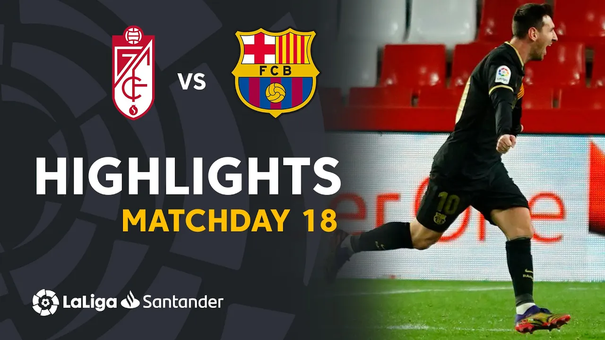 Видеообзор матча Гранада 0 - 4 Барселона