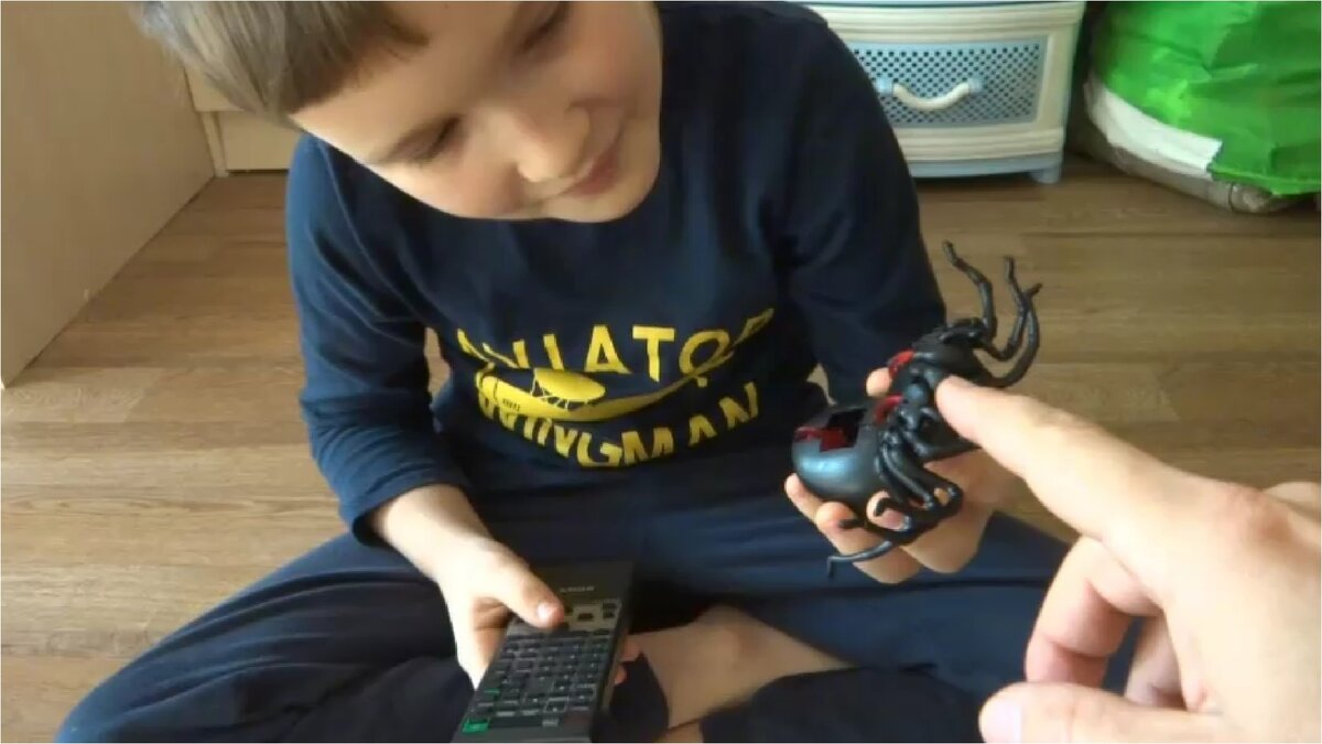 Игрушка управляемая с пульта от телевизора