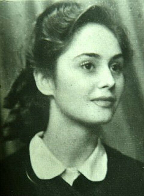 Адриана Илиеску в молодости