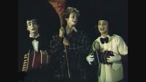 театр Лицедеи, номер Блю канари в исполнении Роберта Городецкого, Валерия Кефта , Николая Терентьева