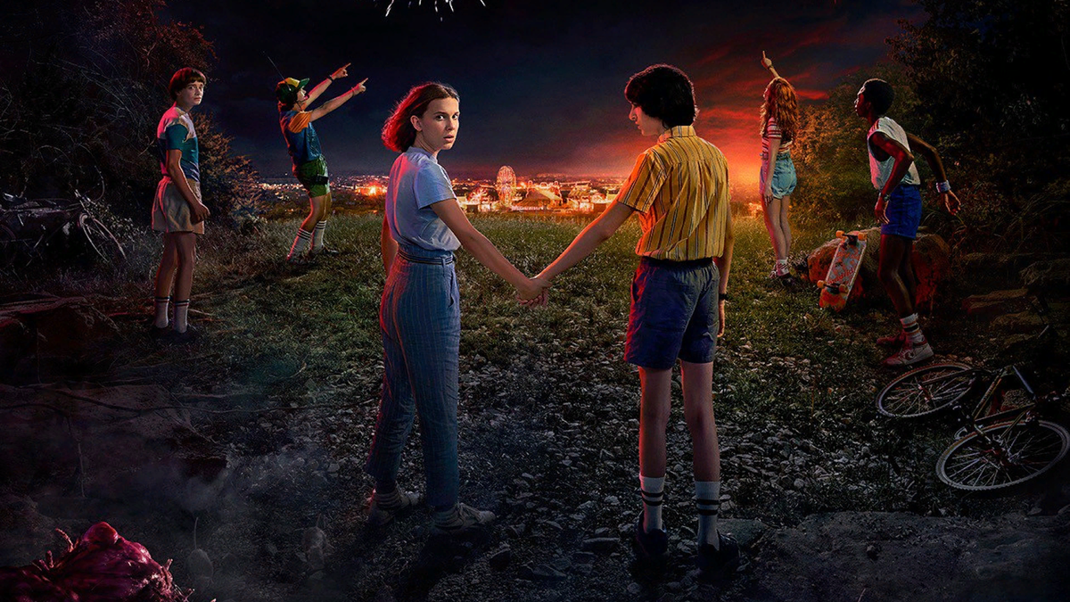 Постер к сериалу "Stranger Things"