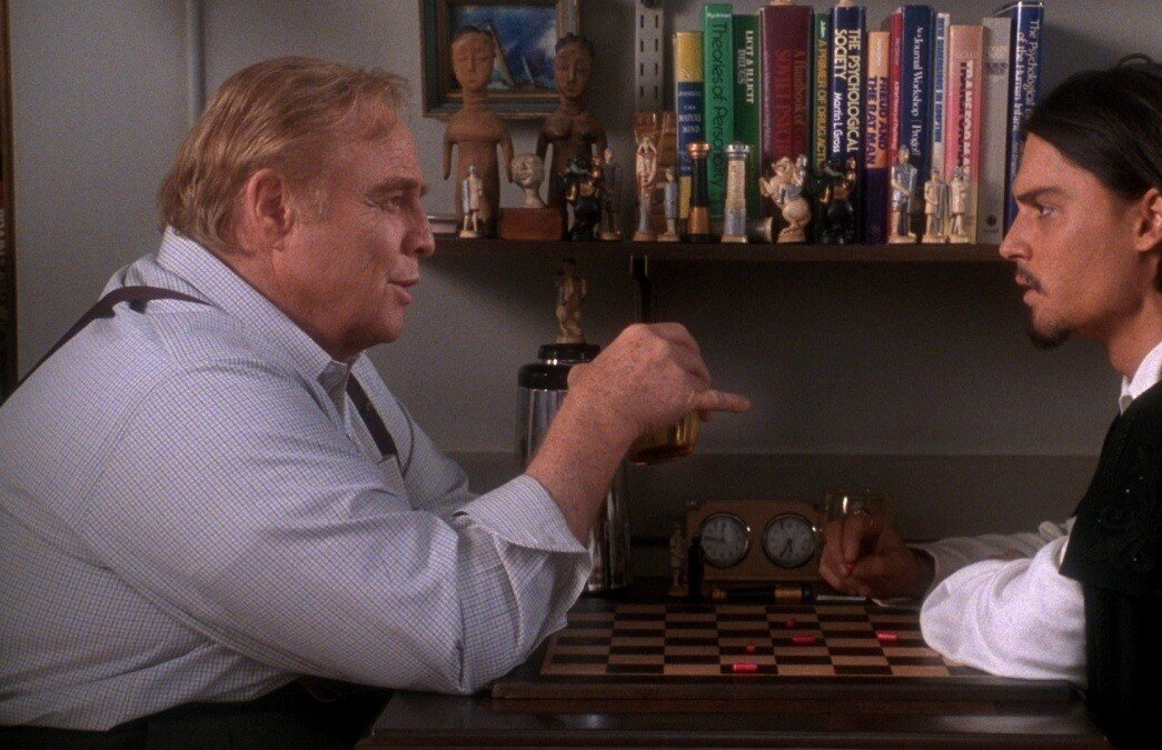 Марлон Брандо и Джонни Депп