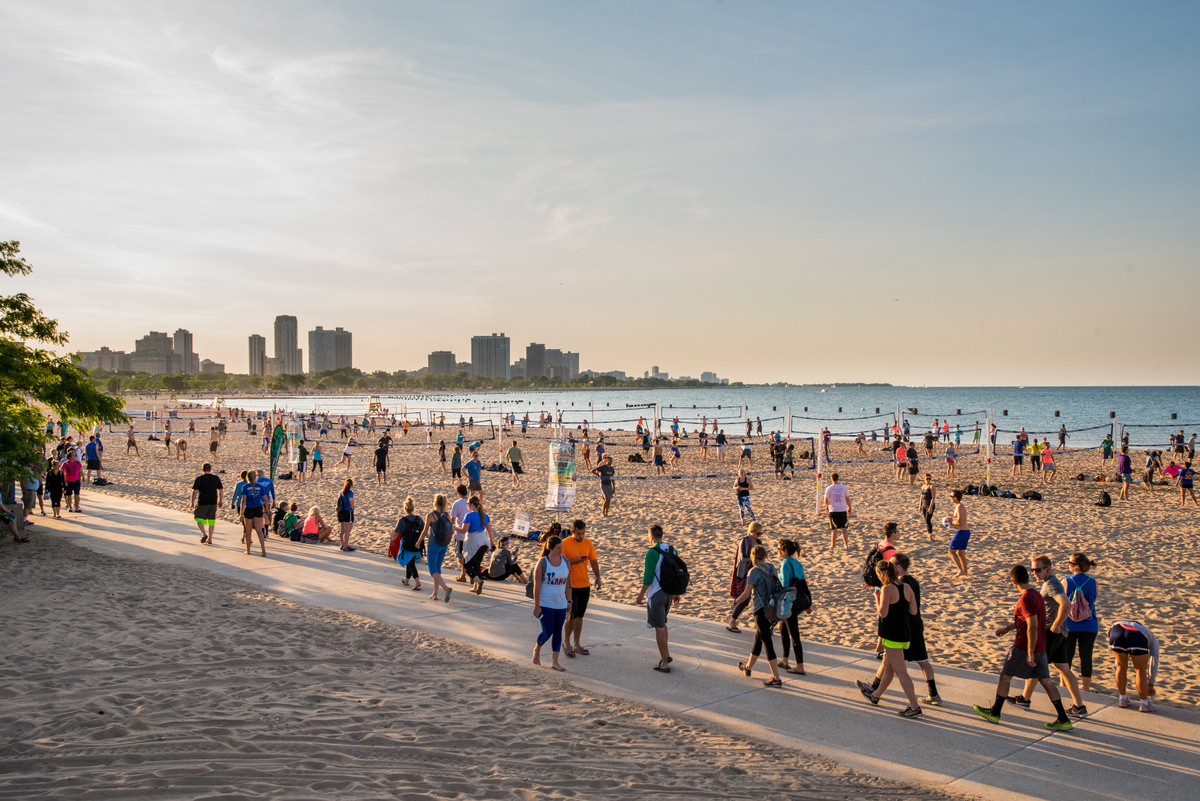 Пляж North Avenue