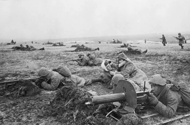 В наступлении