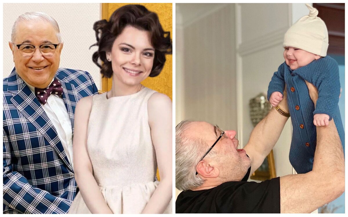 Евгений Петросян, Татьяна Брухунова и их общий сын Ваган