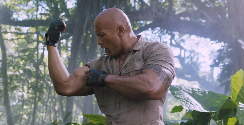 кадр из фильма "Джуманджи: Зов джунглей"