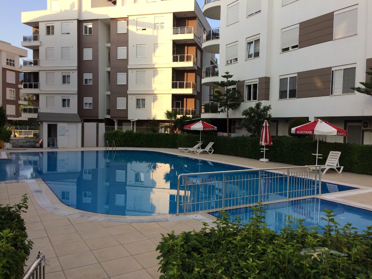 Двор моего дома в Турции