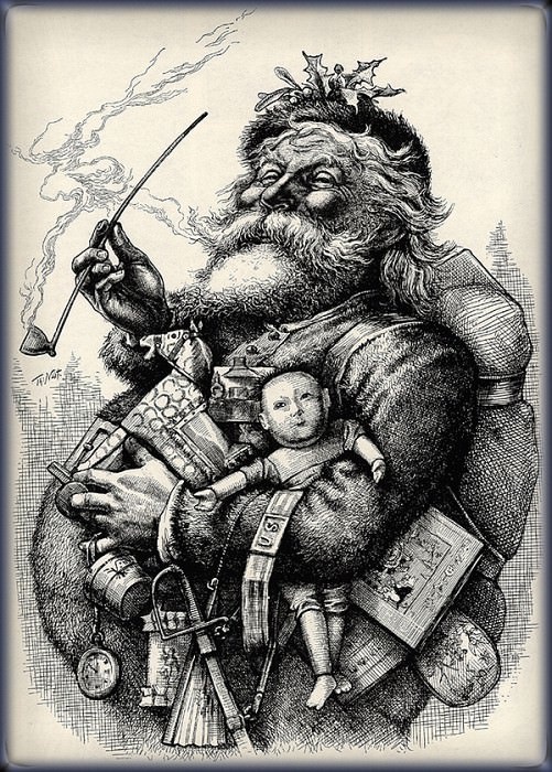 Рисунок Томаса Наста