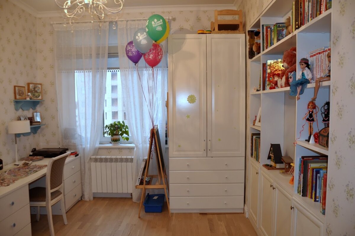 Интерьер детской комнаты, не актуальный для подростка