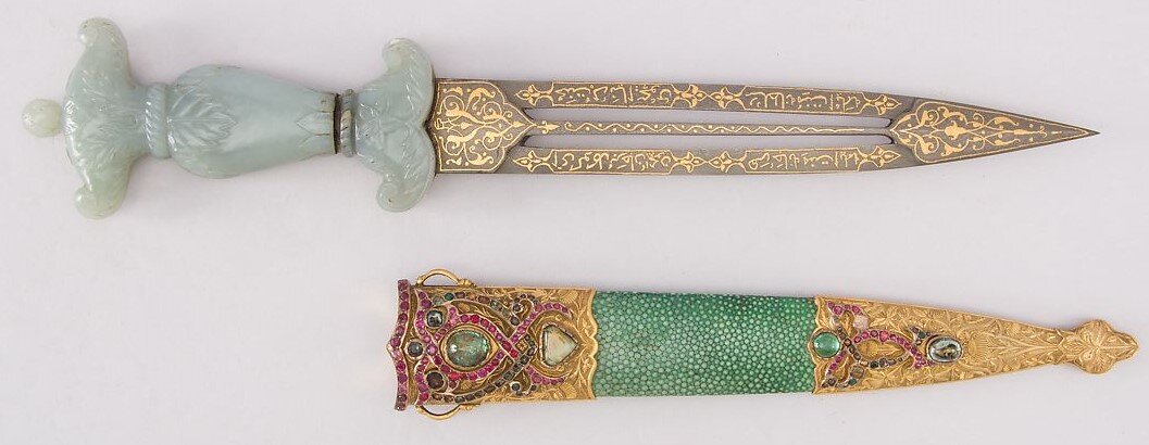 Кинжал (Турция, XVIII век). Общий вид.