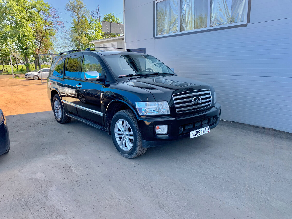Мой автомобиль Инфинити QX56
