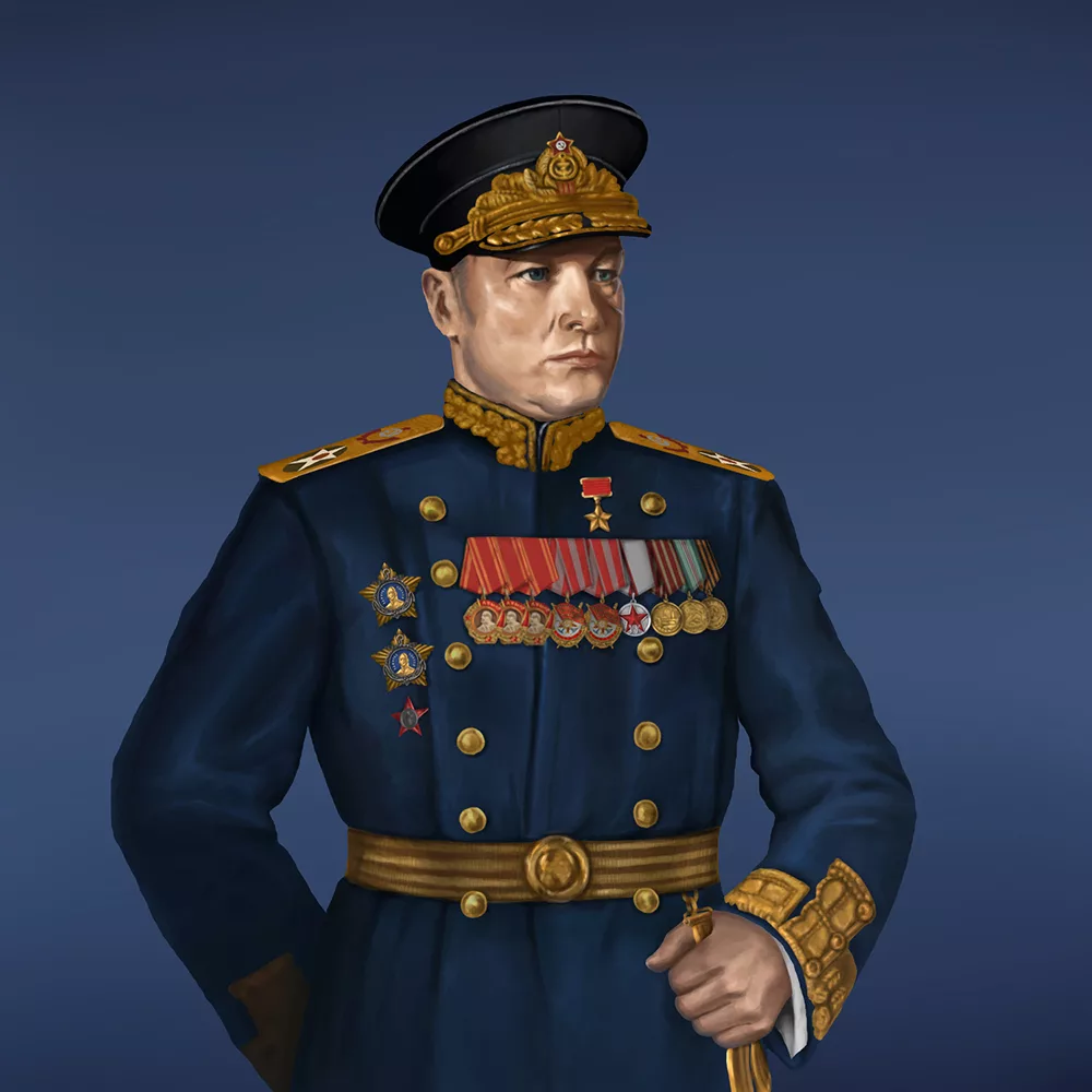 Великие адмиралы россии. Н.Г.Кузнецов Адмирал.