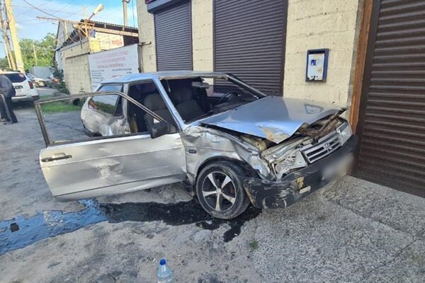 Фото с места ДТП. ГИБДД Новочеркасска