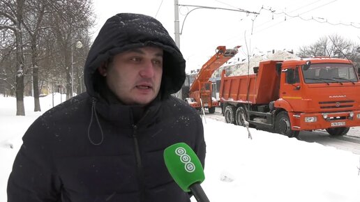 Уфа освобождается из снежного плена