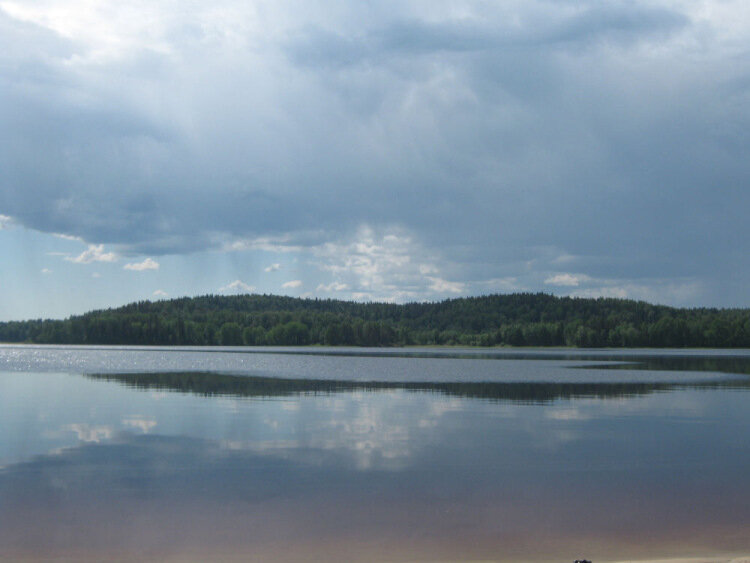 На Большом Янисъярви расположилось 43 небольших островка