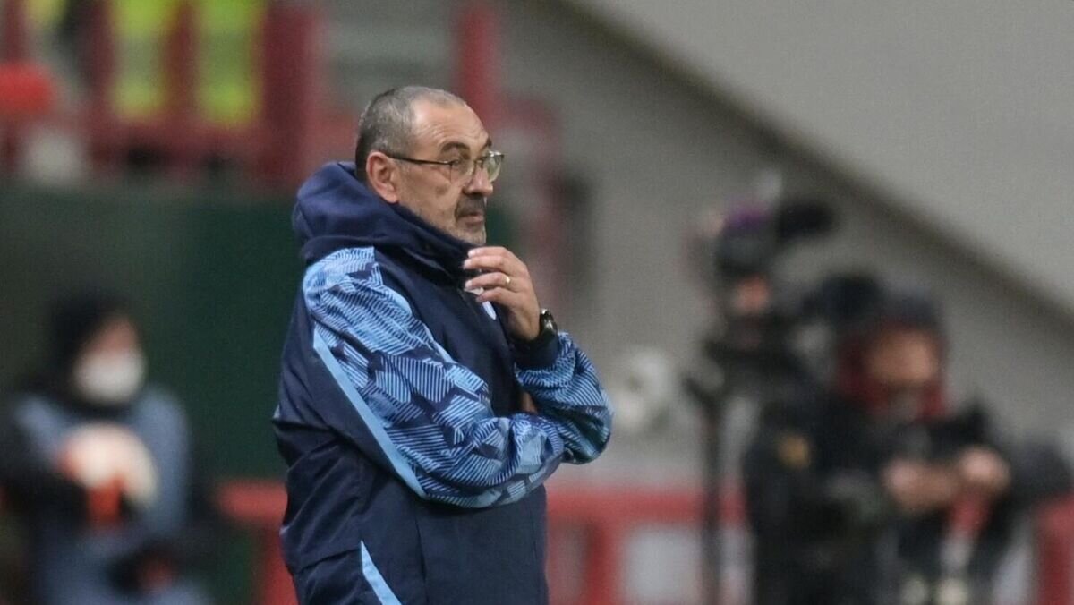    Главный тренер "Лацио" Маурицио Сарри© РИА Новости / Григорий Сысоев