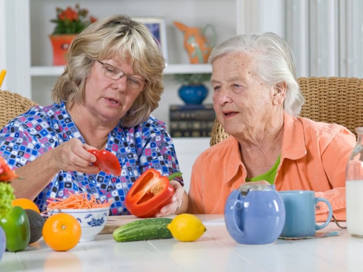Здоровое питание пожилых людей