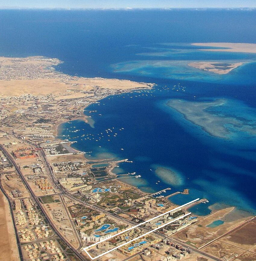 Окрестности отеля Swiss Inn Resort