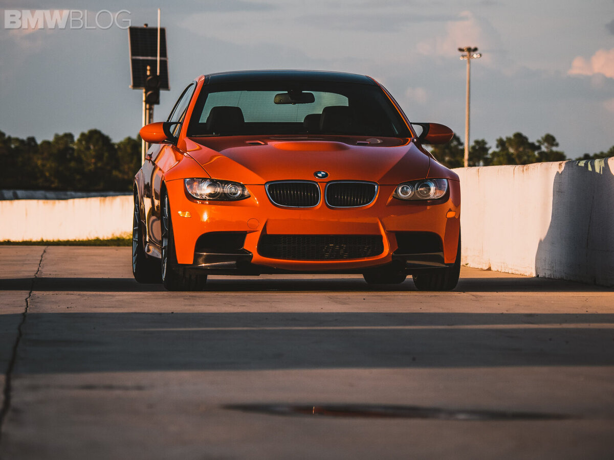 BMW e92 Orange