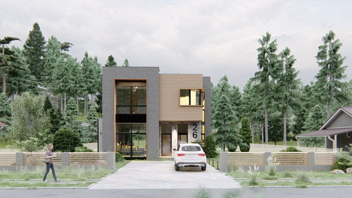 Главный фасад