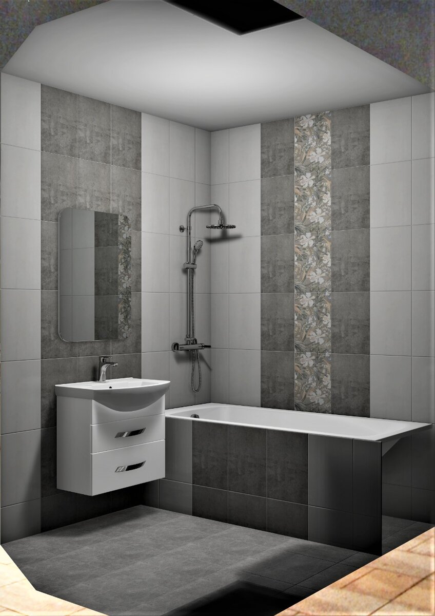 Вид на ванну