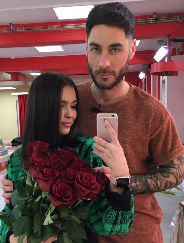 Тигран Салибеков и Настя Иванова (фото из Telegram)