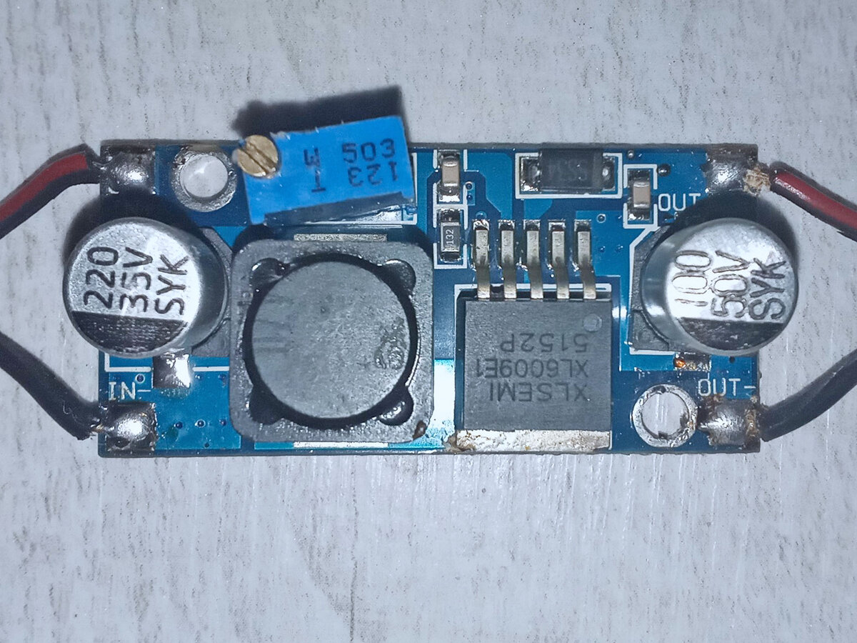 Повышающий преобразователь на микросхема XL6009