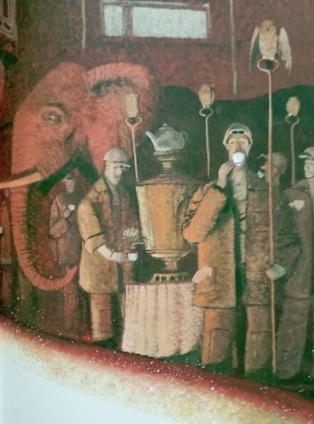 Сталевар, самовар, слон...Ещё видите слова на букву С?