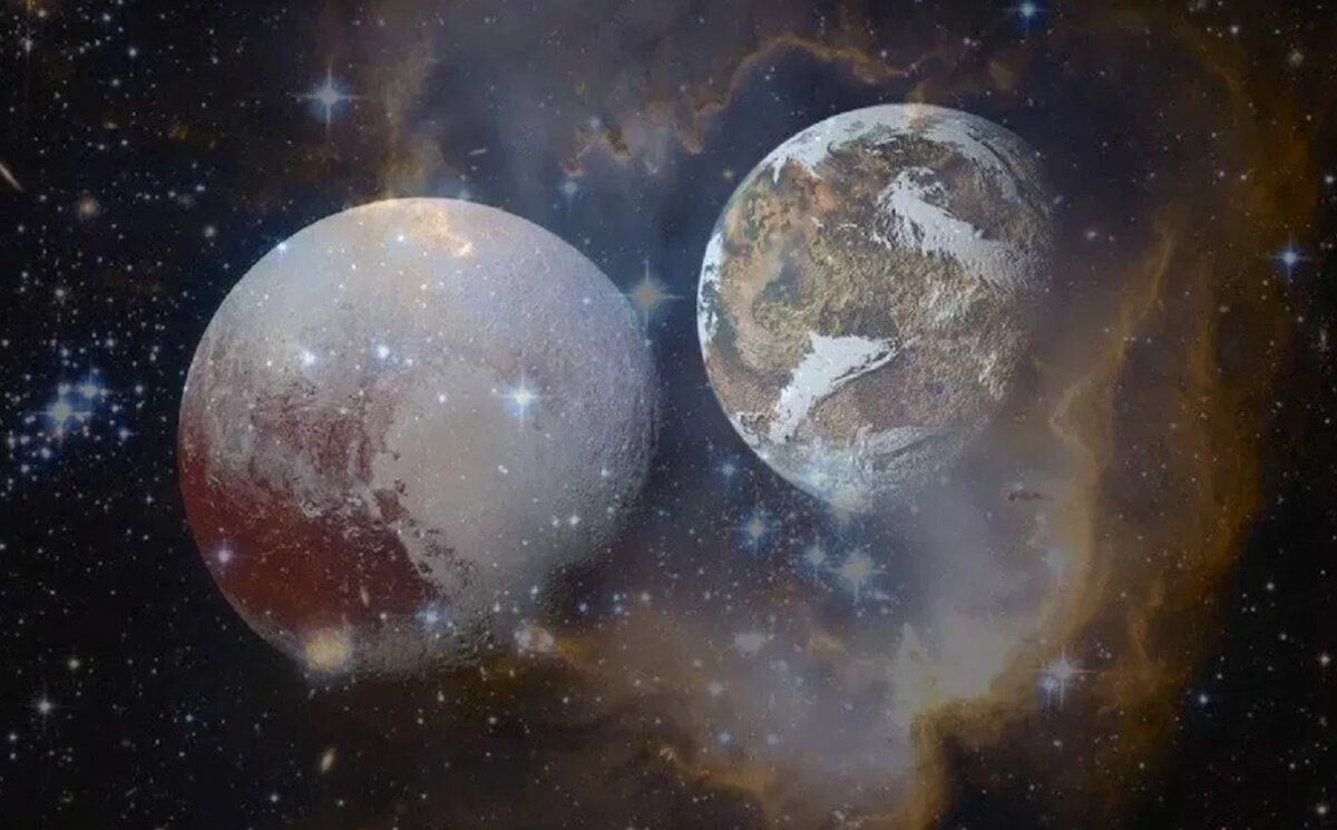 Плутон                                       и                                     Венера