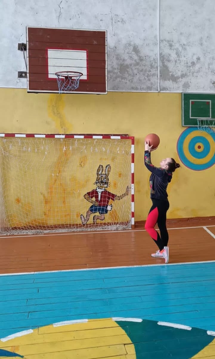 Тут, конечно, я позирую, но тренировалась по-честному!