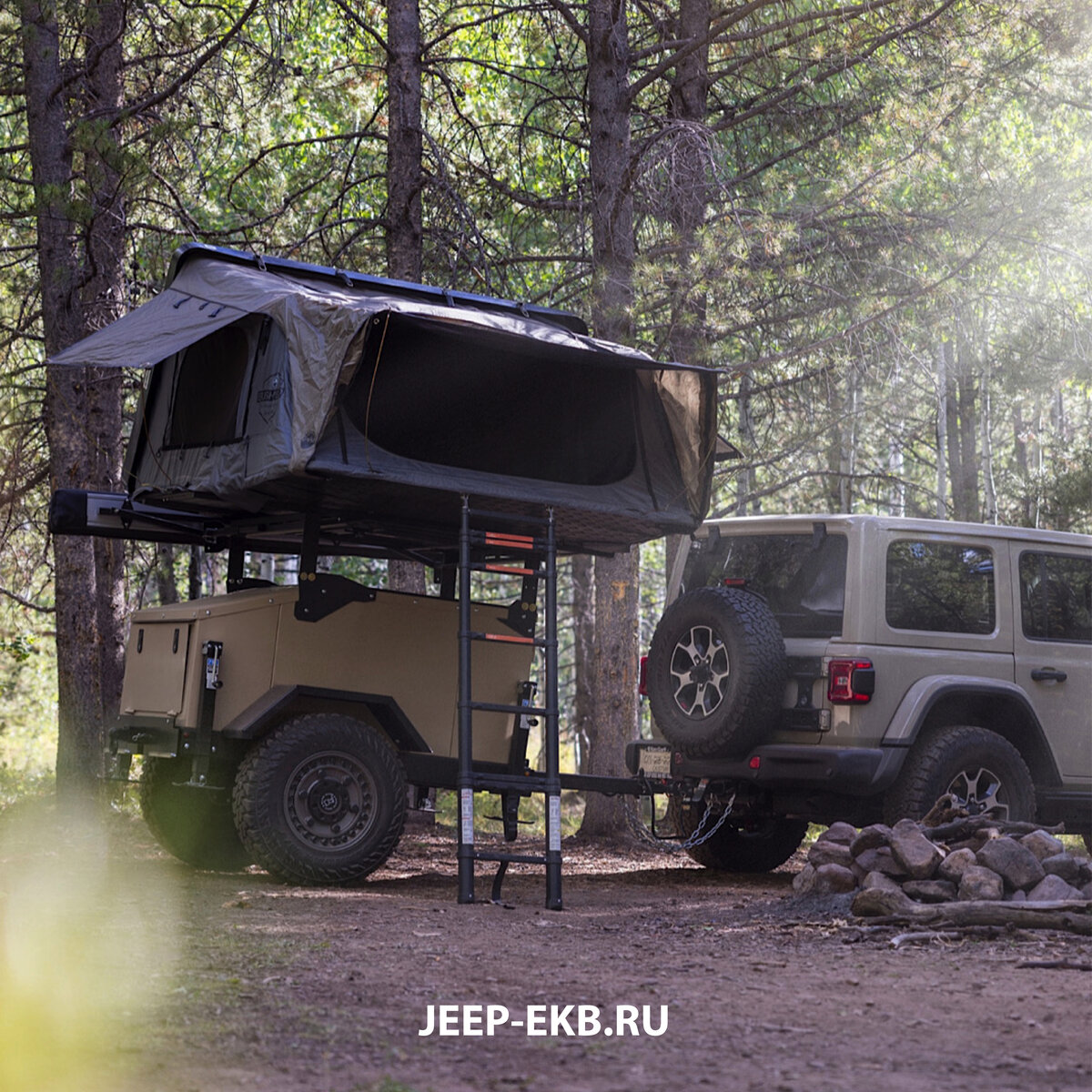 Самый передовой сухопутный прицеп от Jeep | Jeep Chrysler Центр  Екатеринбург | Дзен