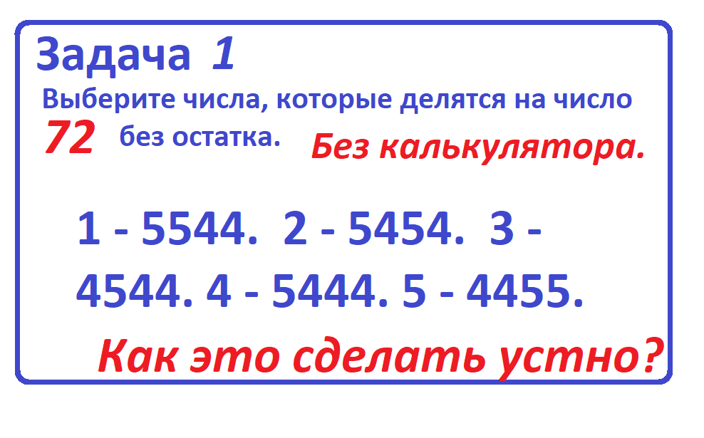 Признаки деления на 15