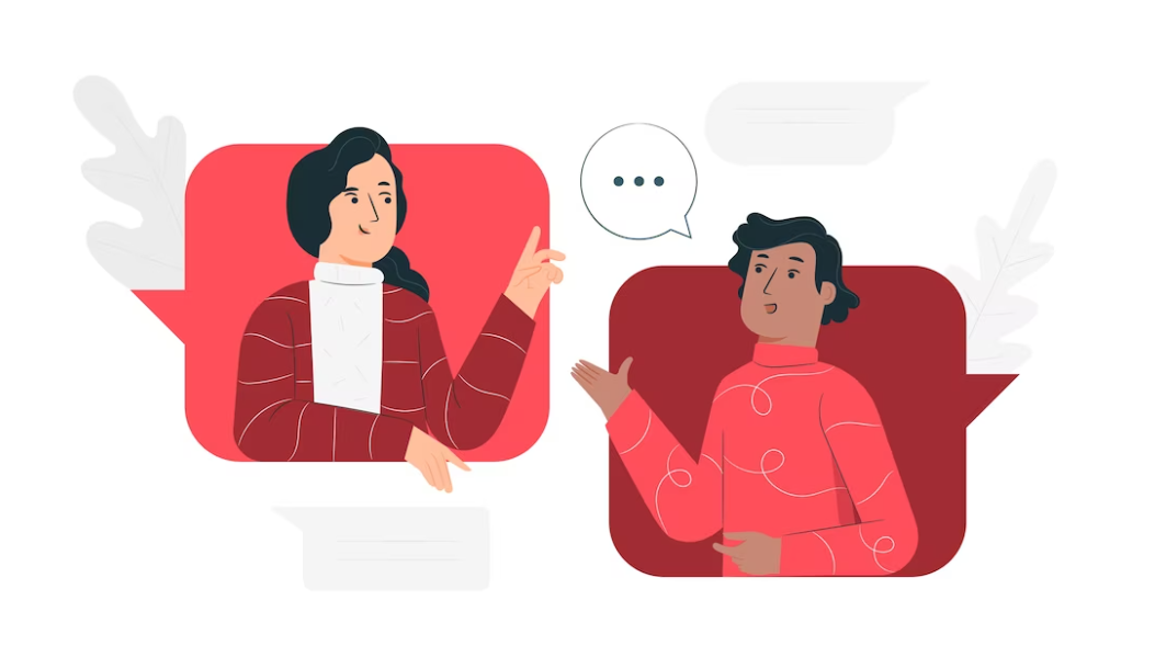 <a href="https://ru.freepik.com/free-vector/conversation-concept-illustration_7118856.htm#query=%D1%80%D0%B0%D0%B7%D0%B3%D0%BE%D0%B2%D0%BE%D1%80&position=1&from_view=search&track=sph">Изображение от storyset</a> на Freepik